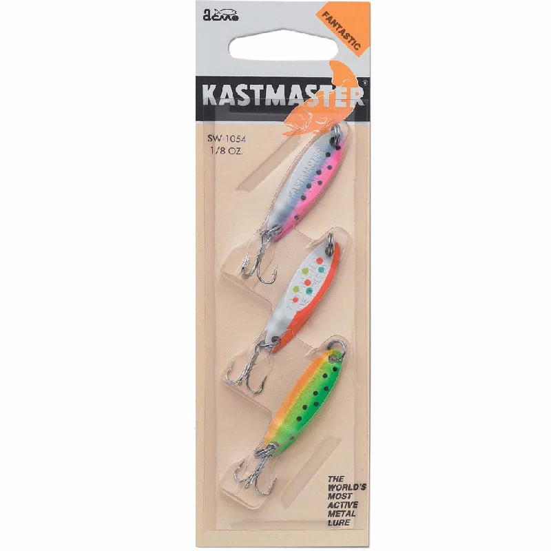 Trout Fishing Lures-Kastmaster 3-Pak 1/8 Oz