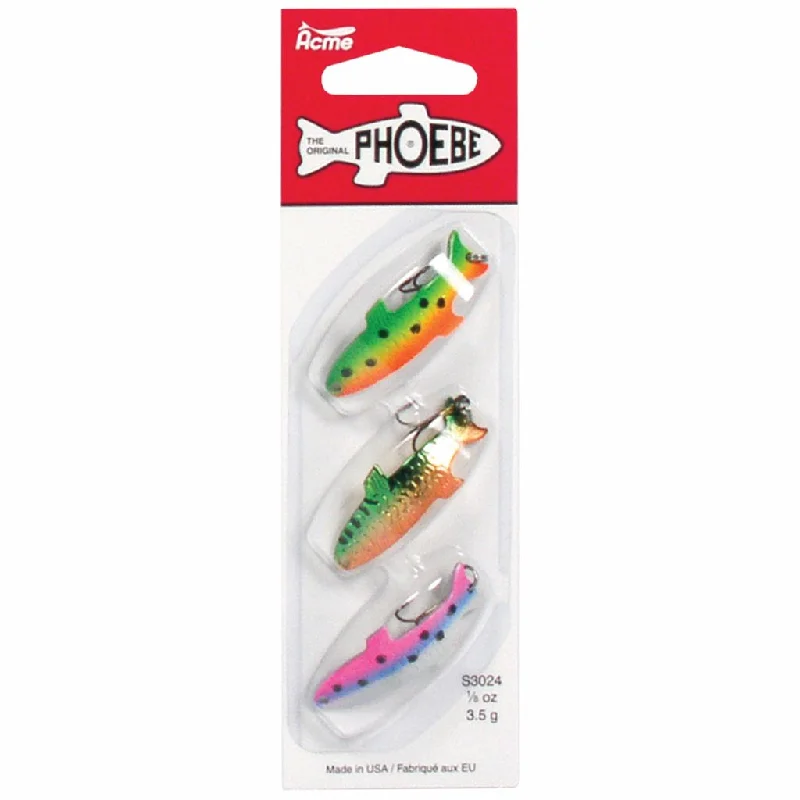 Floating Crankbaits-Deluxe Phoebe 1/12 Ounce-3 Pack