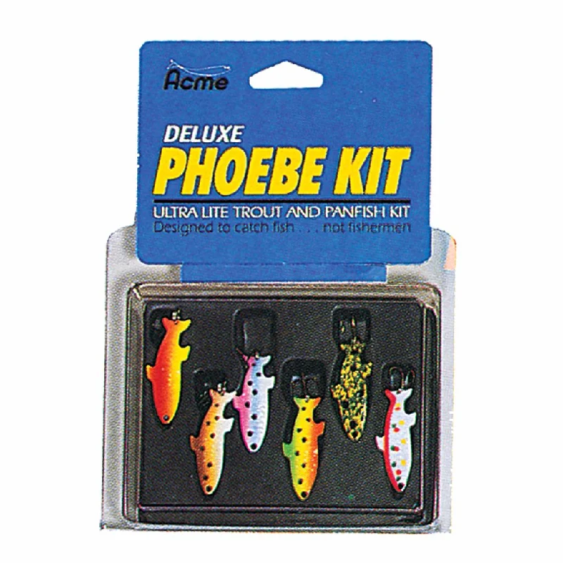 Minnow Soft Plastic Lures-Deluxe Phoebe Kit