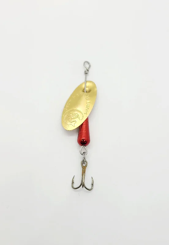 Deepwater Lures-Get'n Hook'd Brass Spinner #4