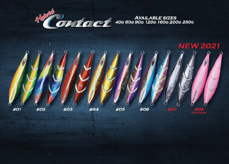 Weedless Lures-Hybrid Contact Jigs