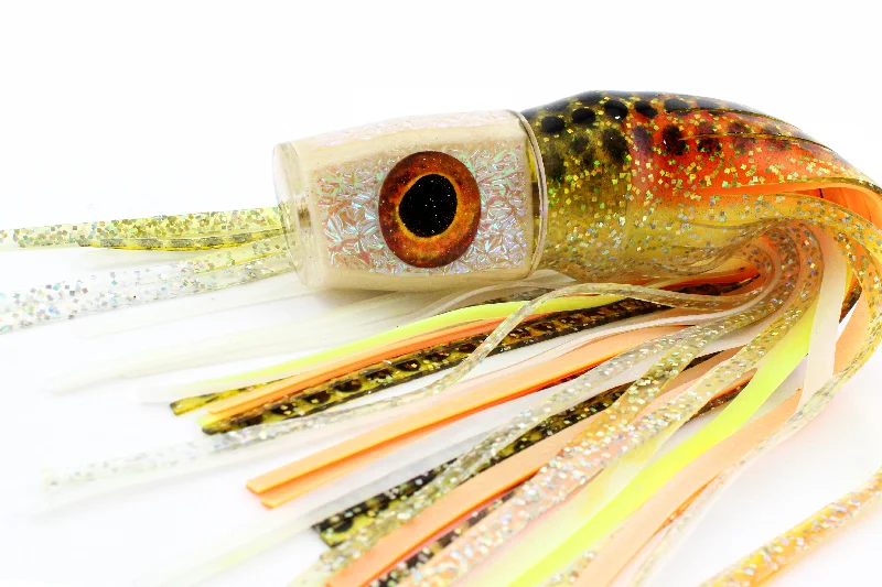 Saltwater Jig Lures-Ivory Glow Vixen in Golden Baitfish Combo