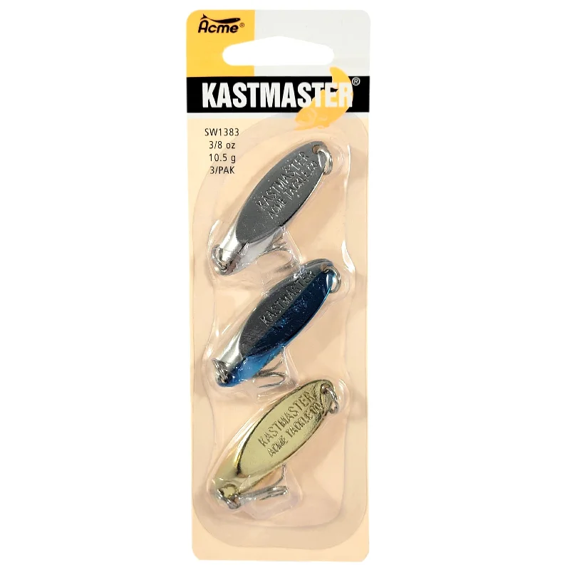 Fishing Spinners-Kastmaster 3 pack 3/8 oz