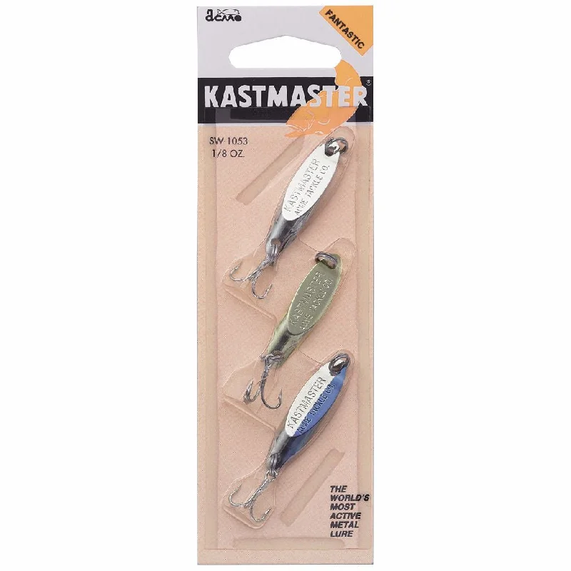 Softbody Lures-Deluxe Kastmaster 3-Pak 1/8 Oz