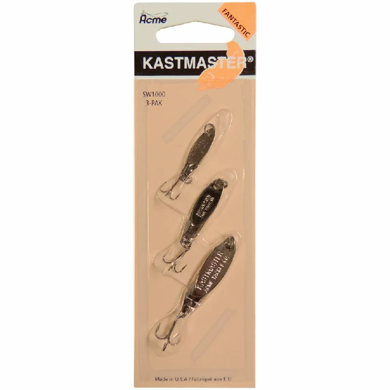 Jointed Crankbait Lures-Kastmaster 3 Pack Assorted Sizes