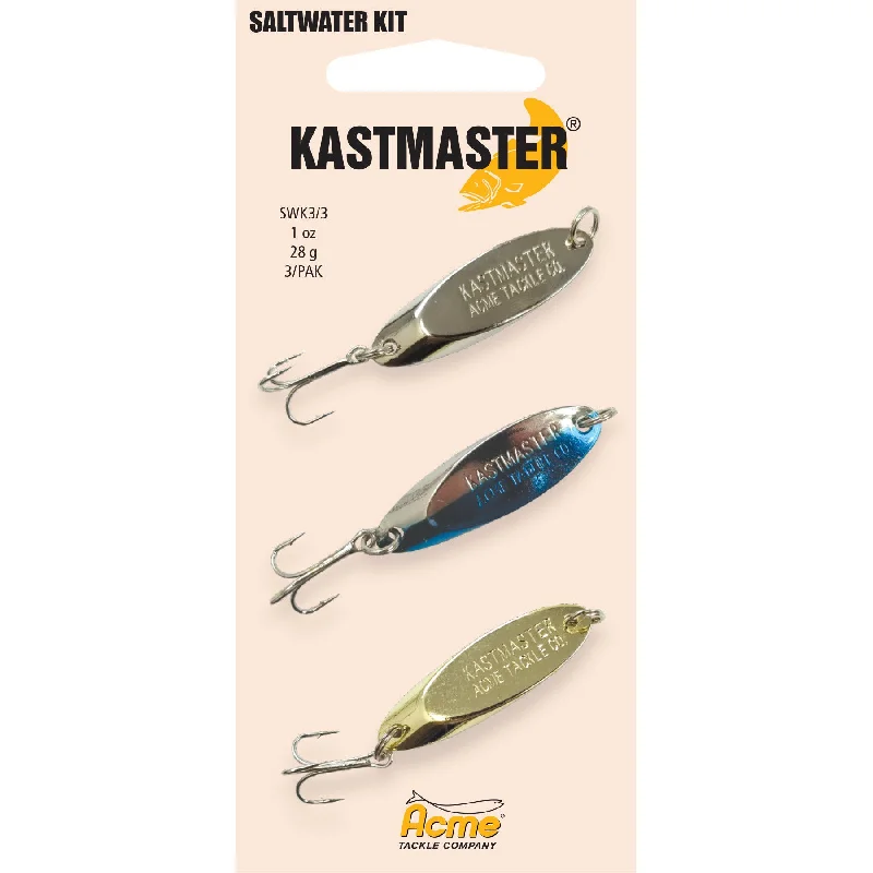 Glow Lures-Kastmaster Saltwater Multi Pack 1 oz