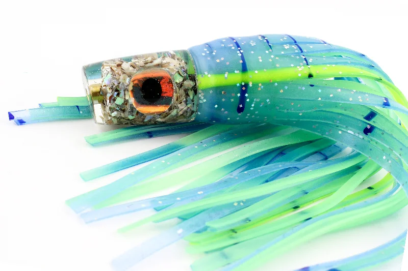 Softbody Lures-Natural Abalone Flake Siren with Northern Lights GLOW