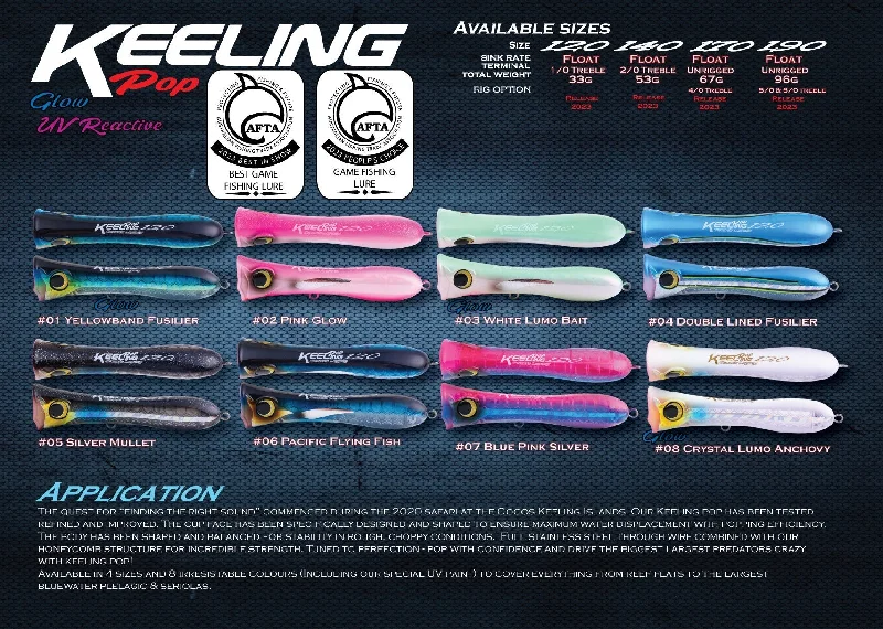 Vibra Lures-Keeling Pop