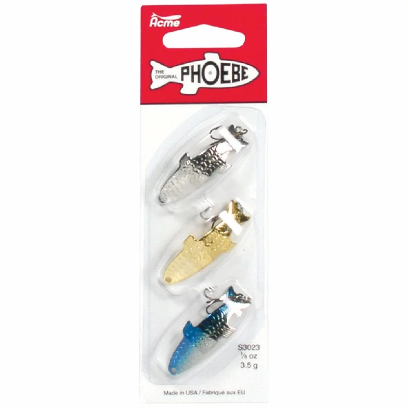 Silicone Lures-Phoebe 1/8 Ounce-3 Pack