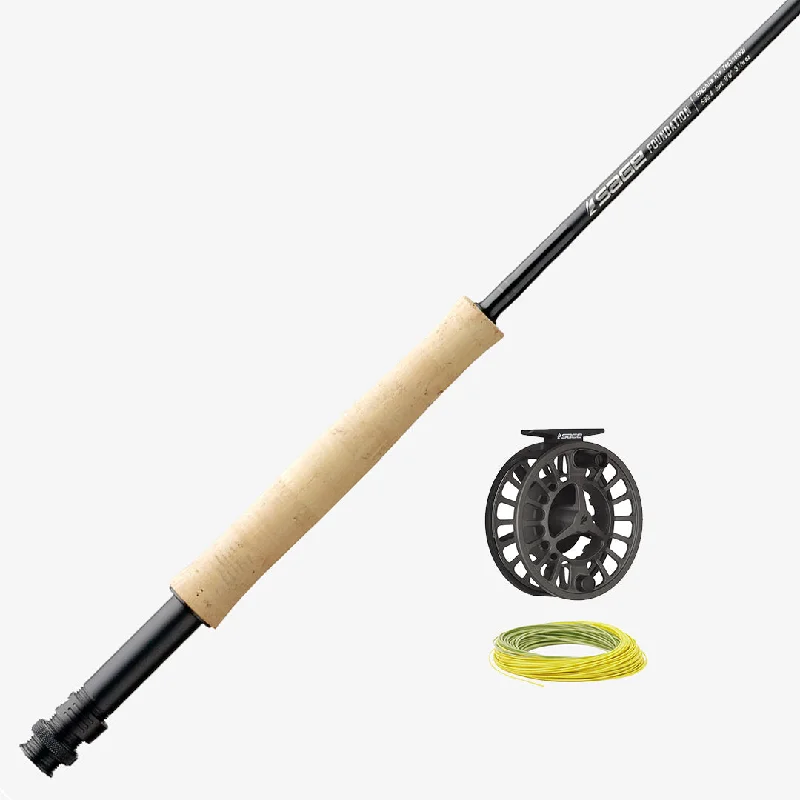 Boat Fishing Rods-Sage Foundation Fly Rod & Reel Outfit