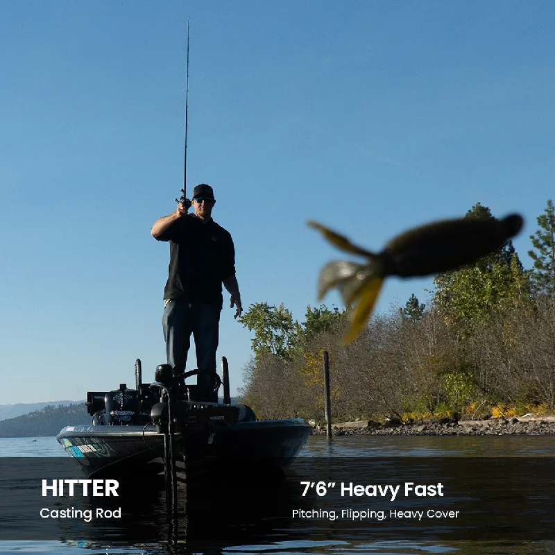 Fly Fishing Rods-Hitter 2.0 - 7'6" Heavy Fast - Jig/Texas Rig Rod