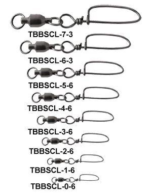 Compact Bearing Swivels-Ball Bearing Swivel w/Coastlock - 4