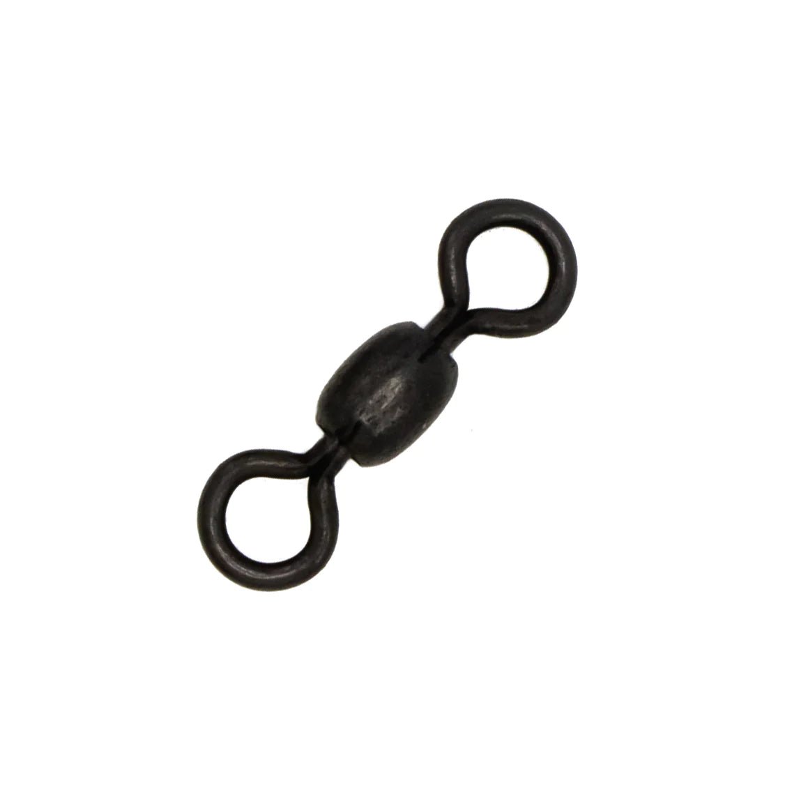 Multi-purpose Fishing Bearing Swivels-Rosco Black Swivel Without Snaps 100 PACK