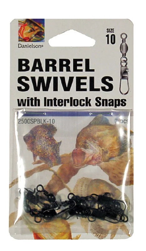 Smooth Bearing Swivels-Danielson Barrel Swivel & Interlocking Snaps