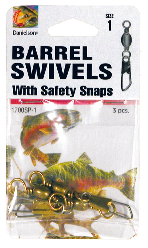 Snap Bearing Swivels-Danielson Barrel Swivels & Safety Snaps