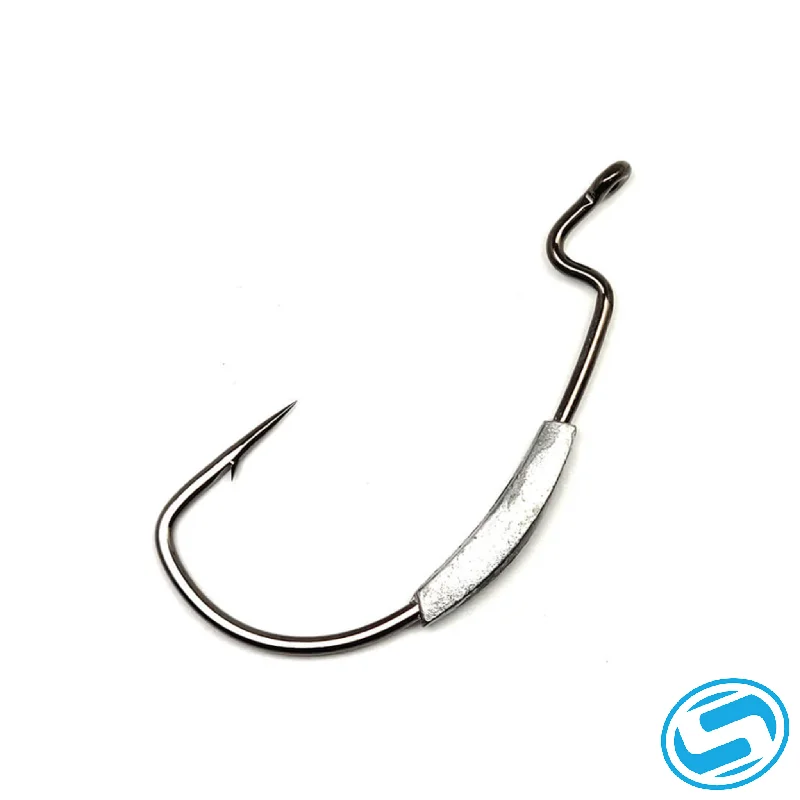 Round Bend Fish Hooks-Gamakatsu Weighted Superline Extra Wide Gap Hook