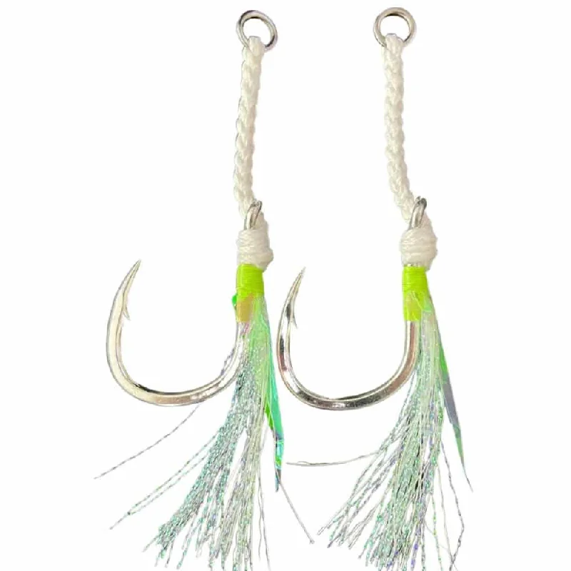 High-carbon Fish Hooks-JYG Pro Tuna Assist Hooks 2-Pack