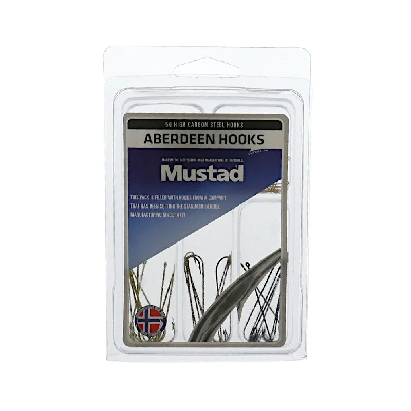 Wide Gap Fish Hooks-Mustad Aberdeen Hook Starter Kit