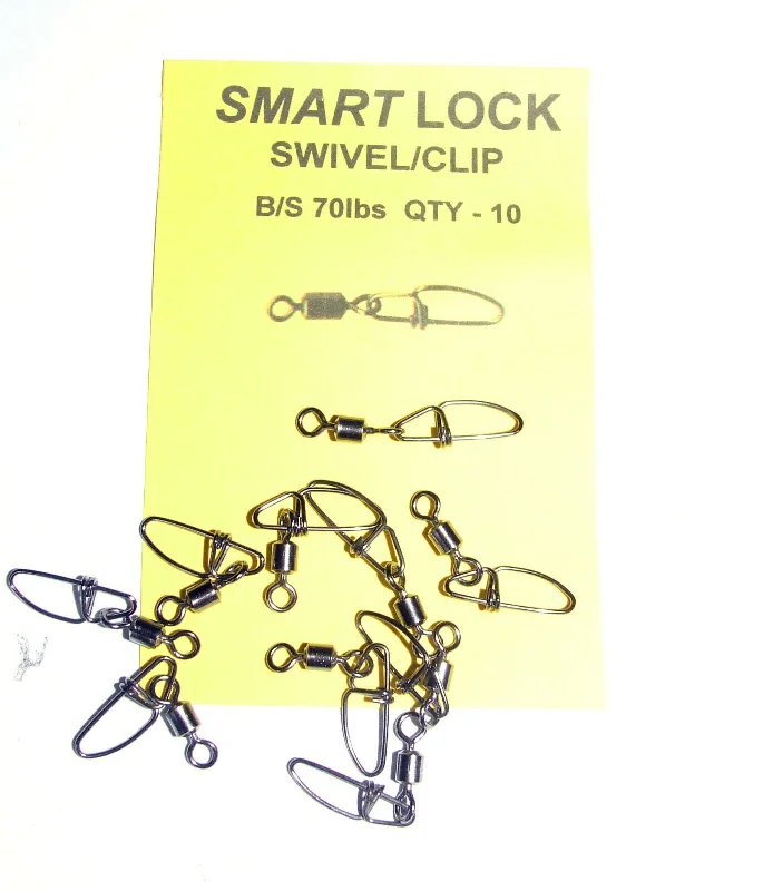 Stainless Steel Bearing Swivels-Smart Lock  Swivel / Clip