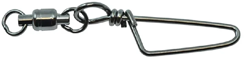 Extreme Duty Bearing Swivels-SPRO Power Ball Bearing Swivels w/Cosastlock Snap & Welded Rings - NSB Finish