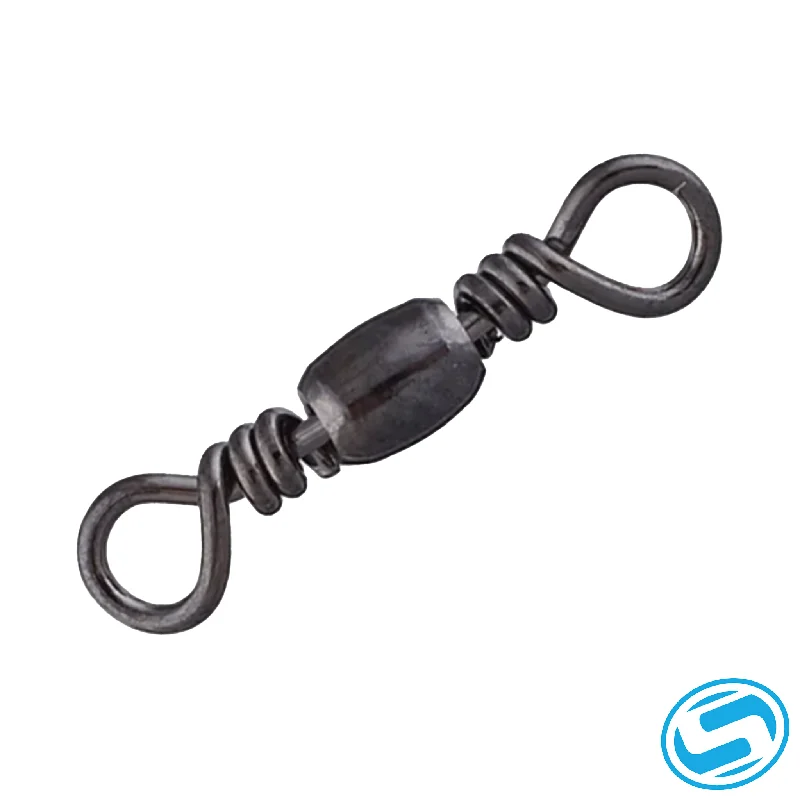 Barbed Bearing Swivels-Spro Taru Swivel - Black