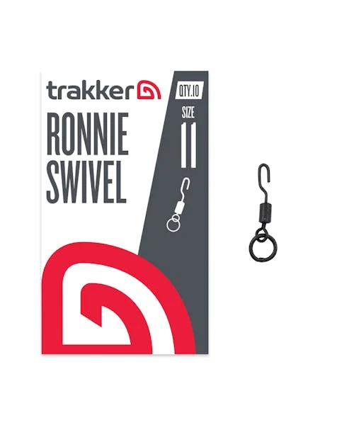 Long-lasting Ball Bearing Swivels-Trakker Ronnie Swivel (Size 11) Ref-228209