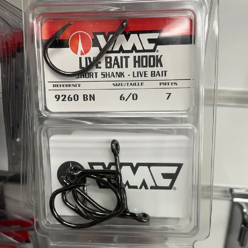 Bass Jig Fish Hooks-VMC Live Bait Hooks- 9260