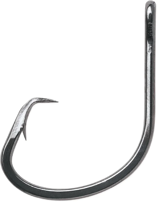 Baited Circle Fish Hooks-VMC Nemesis Circle 3X Black Nickel Hooks