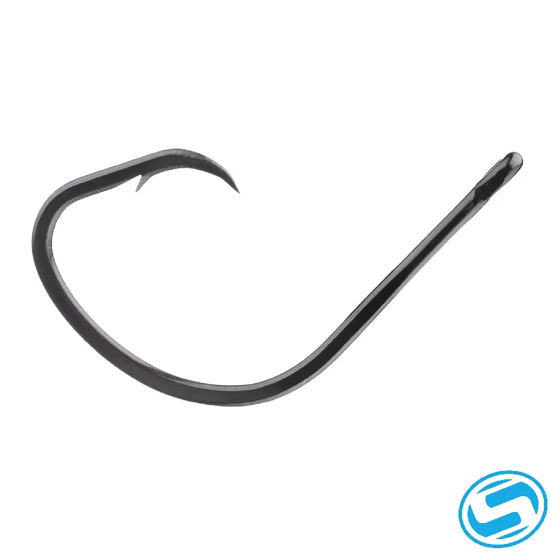 Weedless Fish Hooks-VMC Sure Set Circle Hook Offset